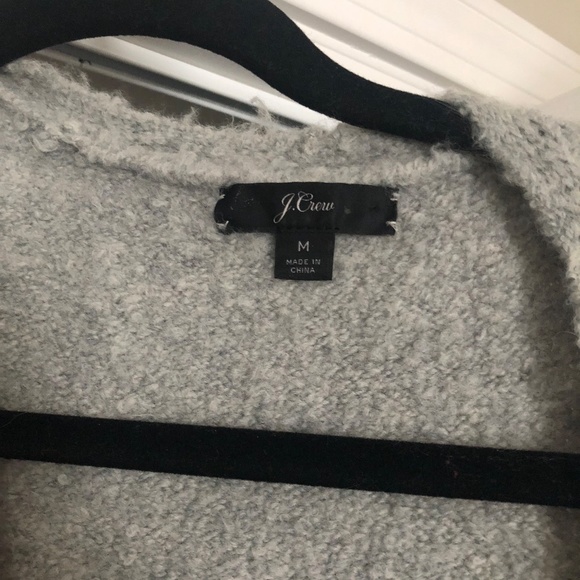 J Crew Long Grey Sweater - Picture 2 of 7
